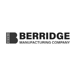 Berridge Manufacturing Company logo with bold 'BERRIDGE' and 'MANUFACTURING COMPANY' text beneath.