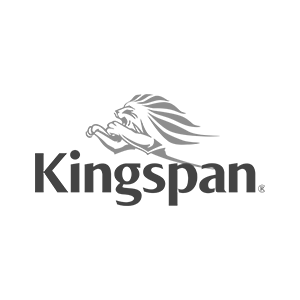 Kingspan logo: a stylized leaping lion above the word Kingspan.